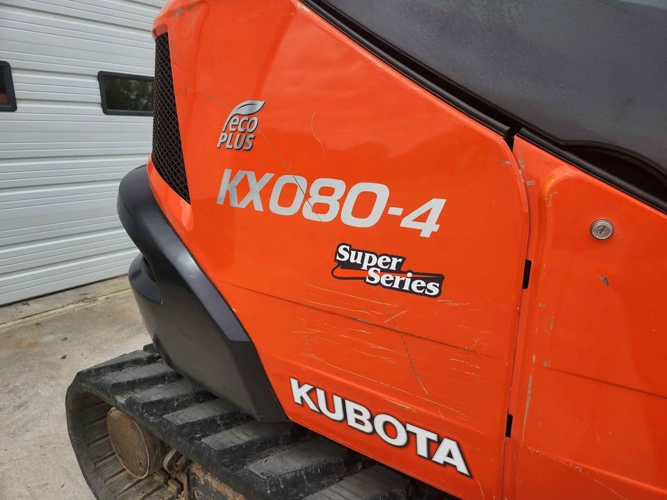 2017 Kubota KX080-4 photo 4