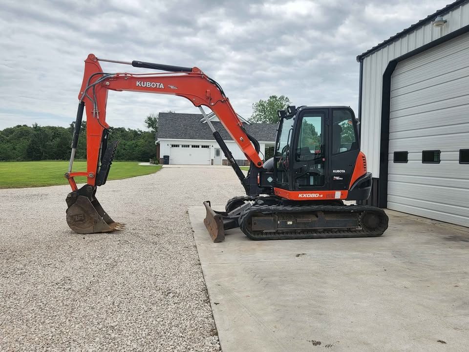 2017 Kubota KX080-4 photo 12
