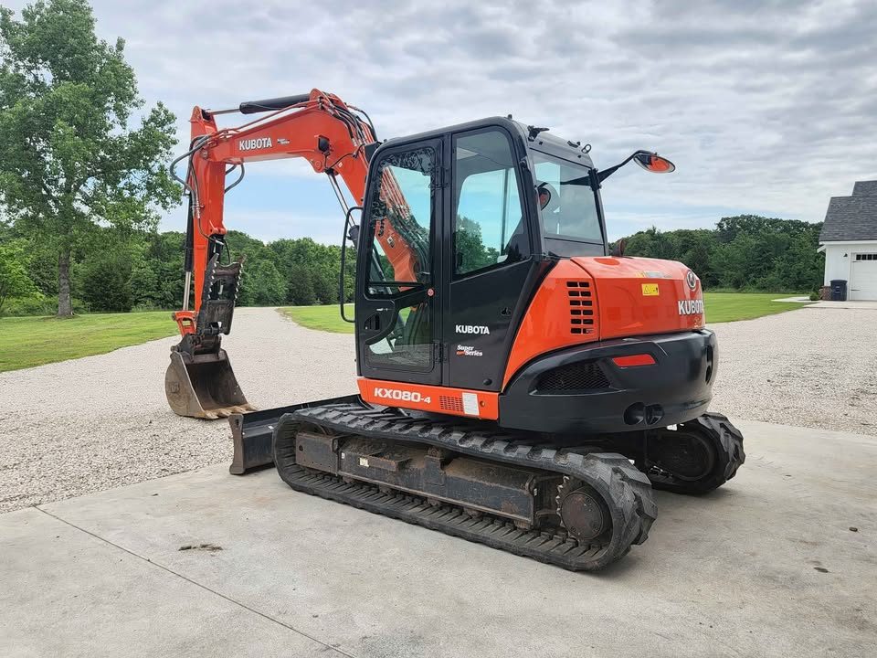 2017 Kubota KX080-4 photo 13