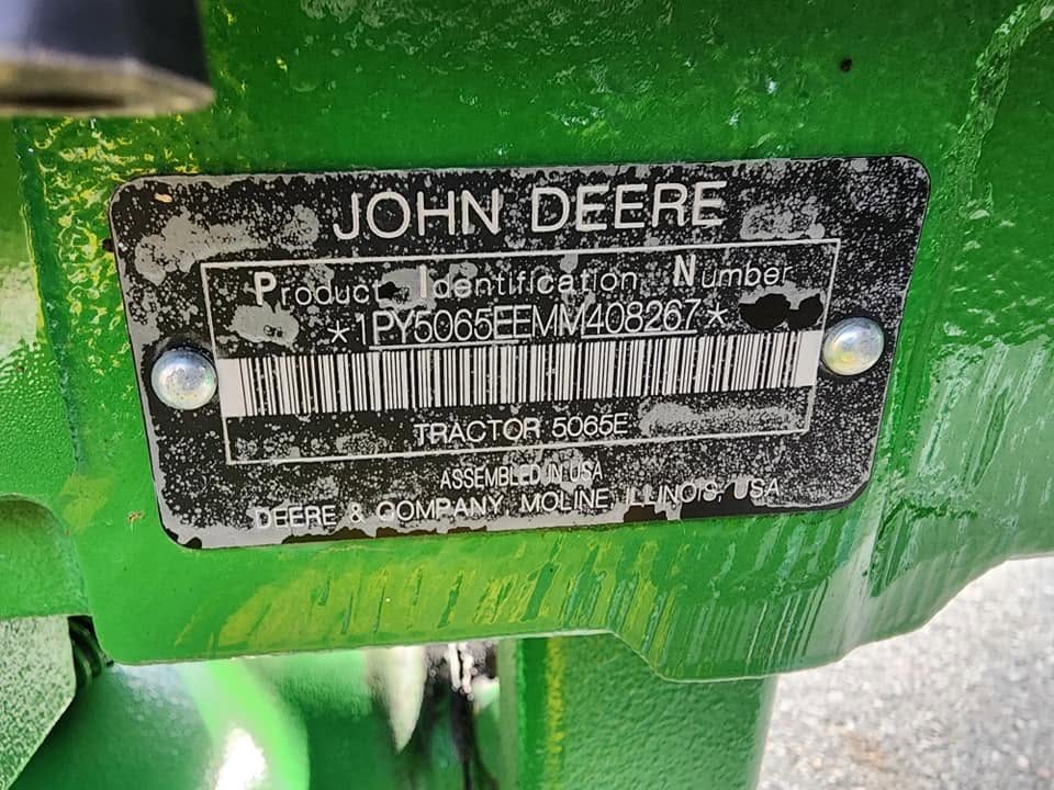 2021 John Deere 5065E + Implements! photo 6