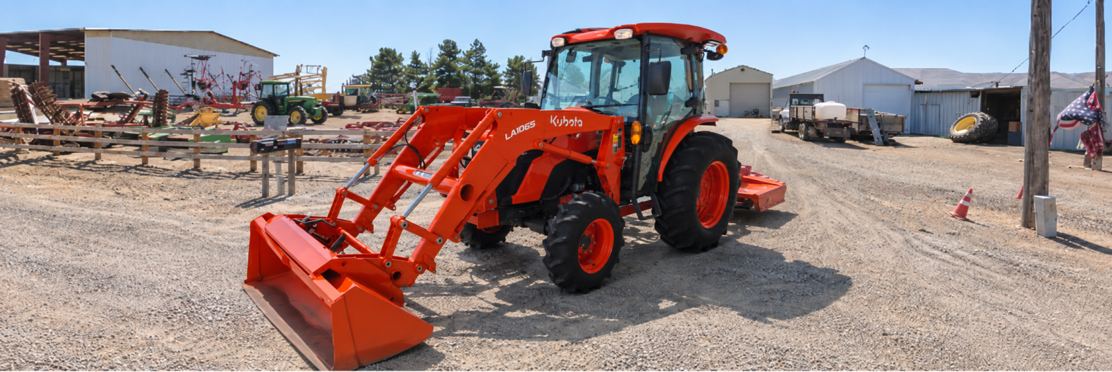 2021 Kubota mx6000 + Implements!