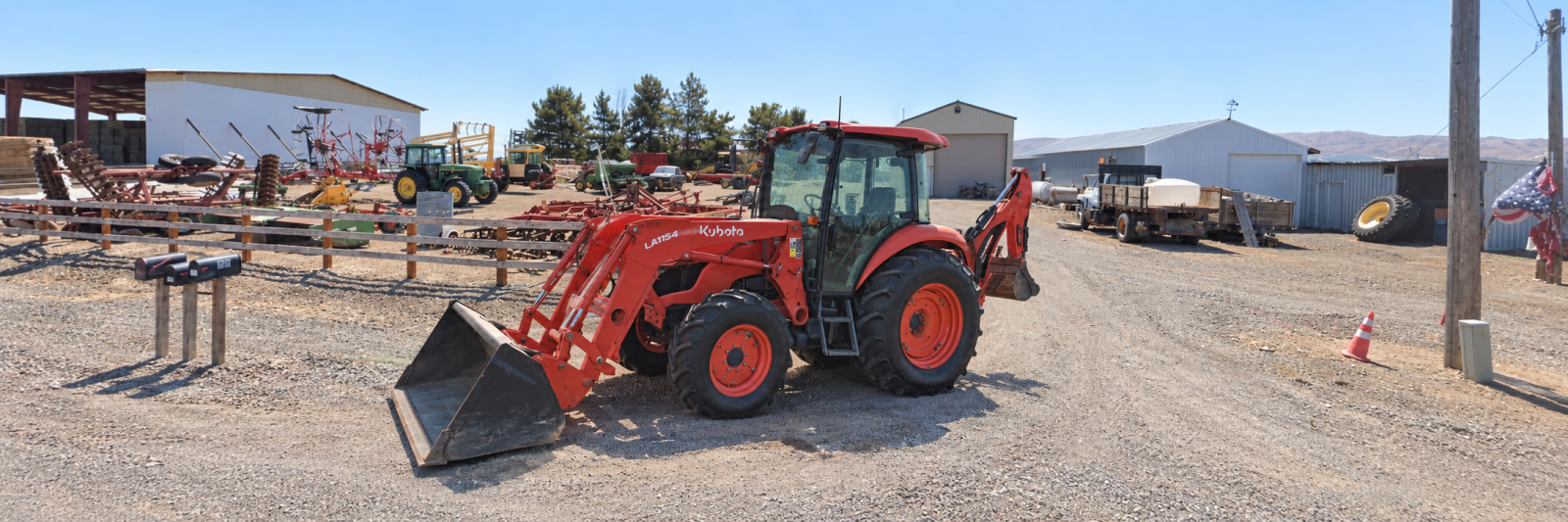 2021 Kubota M7060 + Implements!
