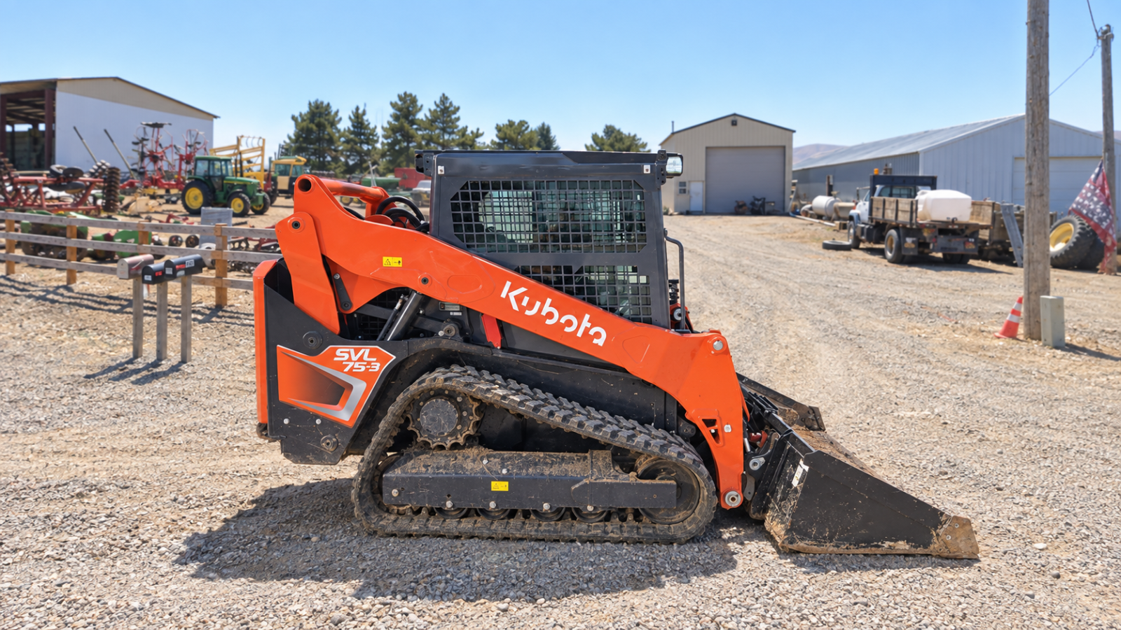 2023 Kubota SVL75-3 High Flow Compact Track Loader