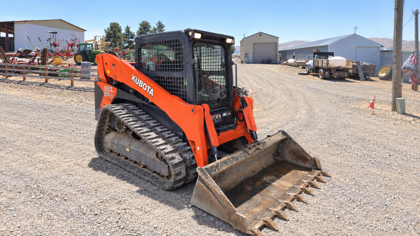 2017 Kubota svl95-2S High Flow Skidsteer