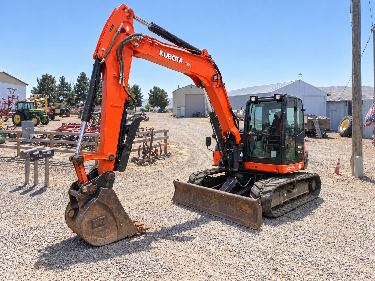 2017 Kubota KX080-4